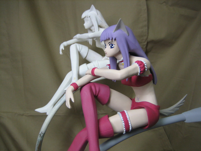 Zakuro, finished, with the original master behind her